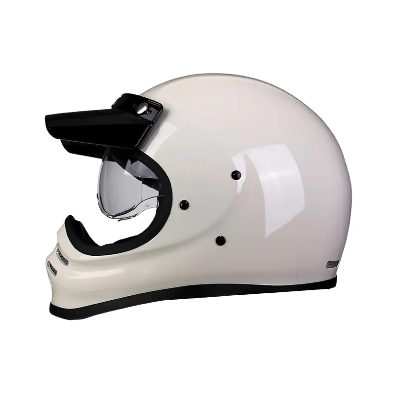 881 Glasvezel integraalhelm Motorcrosshelm met comfortabele voering