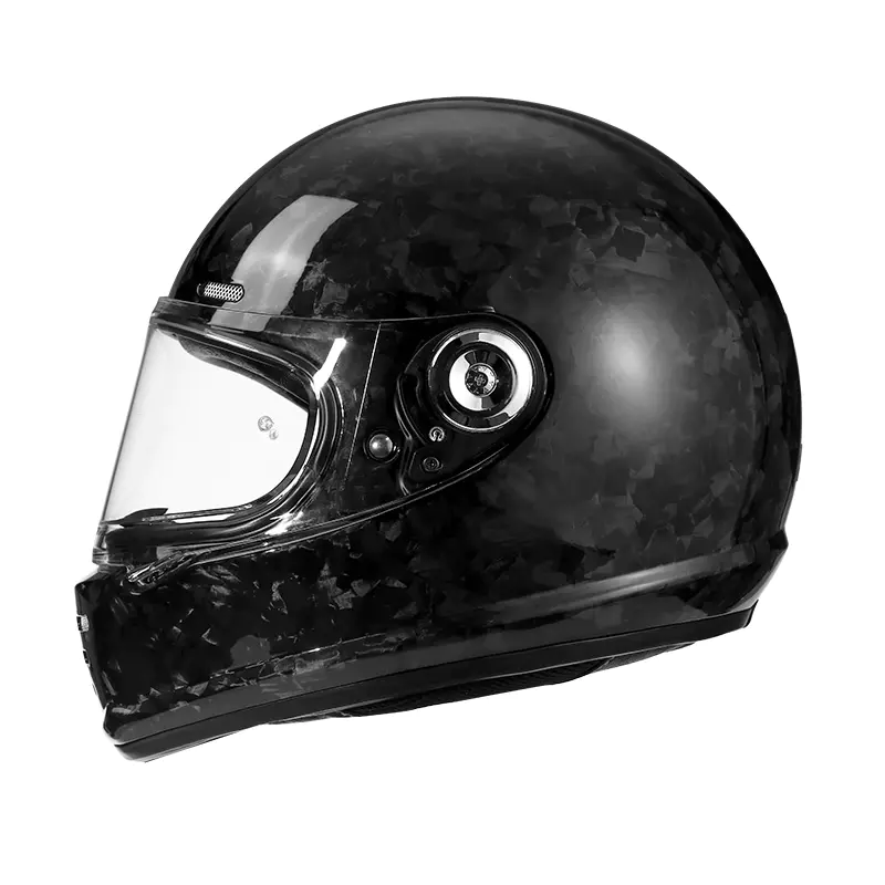 68 Koolstofvezel integraalmotorhelm DOT standaard motorcrosshelm