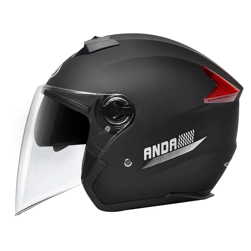 719 Dubbele vizieren Open motorhelm Motorcrosshelm