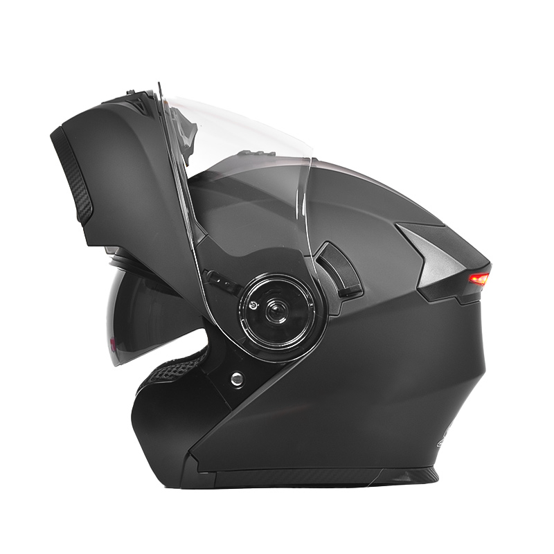 108 LED-veiligheidsachterlicht Motorhelm DOT-gecertificeerde opklaphelm