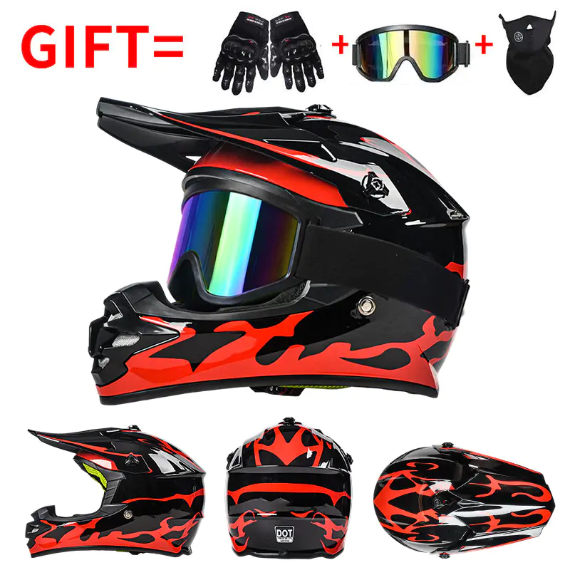 RY001 Mountainbike offroad-helm voor kinderen DOT-motorhelm