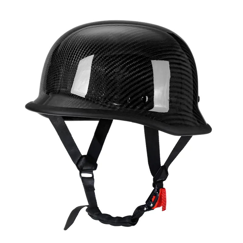 M35 Koolstofvezel Retro Motorhelm Motocross Halfface Helm